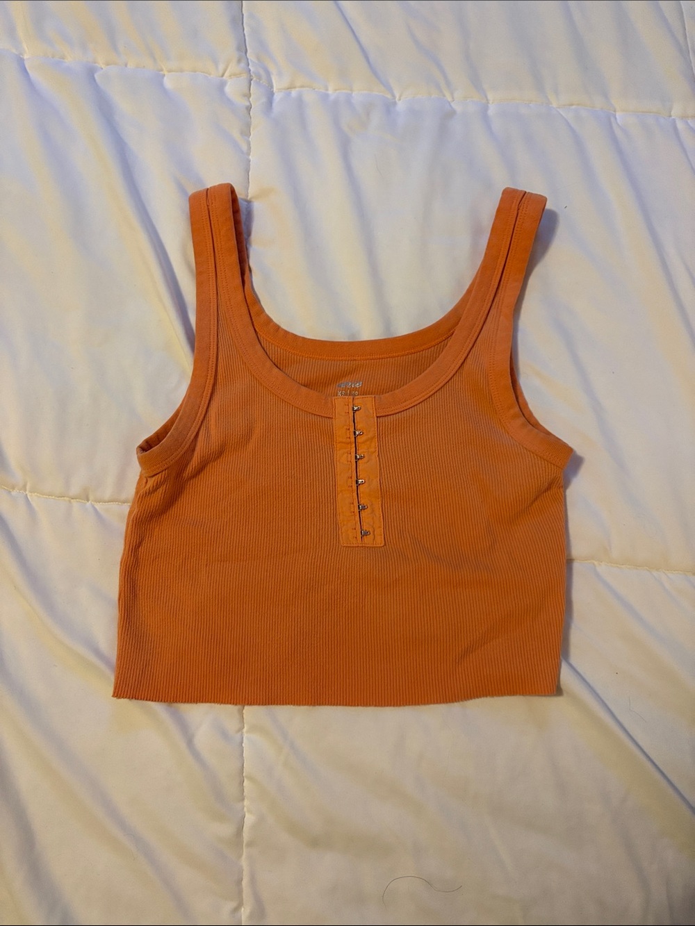 Aerie / American eagle clip tank top in orange